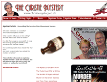 Tablet Screenshot of christiemystery.co.uk